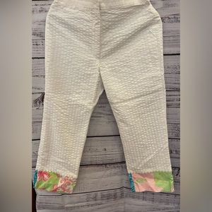 Vintage Lily Pulitzer capris. (1980s) Never worn.